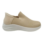 Susimoda Mocassino Donna in Tessuto Beige con Zeppa