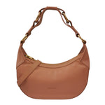 Biasia Mezzaluna Donna in Pelle Rosa Antico con Tracolla