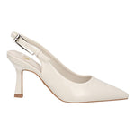 Gold&Gold Chanelle Donna in Ecopelle Bianca con Tacco Alto 80mm