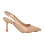 Gold&Gold Chanelle Donna in Ecopelle Nudo con Tacco Alto 80mm