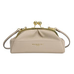 Nannini Firenze Pochette Donna Linea Junia in Pelle Beige con Tracolla
