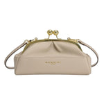 Nannini Firenze Pochette Donna Linea Junia in Pelle Beige con Tracolla