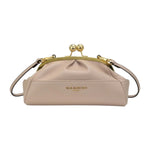 Nannini Firenze Pochette Donna Linea Junia in Pelle Cipria con Tracolla