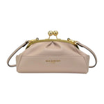 Nannini Firenze Pochette Donna Linea Junia in Pelle Cipria con Tracolla