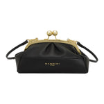 Nannini Firenze Pochette Donna Linea Junia in Pelle Nera con Tracolla