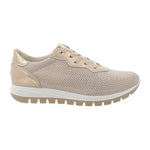 Igi&Co Sneakers Donna Tessuto e Pelle Crema Platino