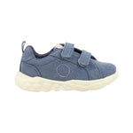 Primigi Sneakers Bambino in Tessuto Effetto Jeans Blu con Strappo