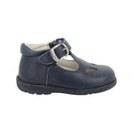 Primigi Scarpa Bambino in Pelle Blu a Occhio di Bue