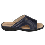 Valleverde Ciabatta Uomo in Ecopelle Blu