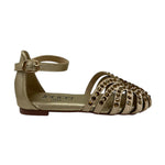 Cult Young Sandalo Platino a Ragnetto con Strass