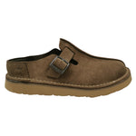 Clarks Solsbury Mule Sabot Uomo in Pelle Scamosciata Kaki