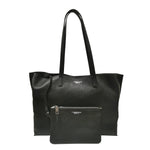 Tosca Blu Shopper Donna in Pelle Nera con Pochette