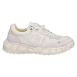 Oxs Sneakers Uomo in Camoscio e Tessuto Bianco Sporco