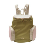 M Brc Zaino Donna Linea Golf in Pelle Avorio Multi