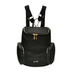 M Brc Zaino Donna Linea Golf in Pelle Nera