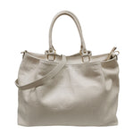 M Brc Borsa a Mano Donna Linea Macro Doll Avorio Logata