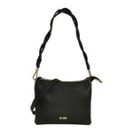 M Brc Borsa a Spalla Donna Linea Onda Nera