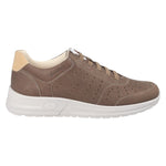 Luisetti Slip On Uomo in Nabuck Tortora