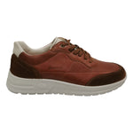 Luisetti Sneakers Uomo in Pelle e Camoscio Cuoio