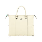 Gabs Borsa a Spalla Donna in Pelle Panna G3 Plus Medium