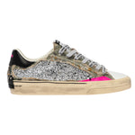 Crime London Sneakers Donna Deconstructed Camo Stradust Bianco Militare