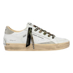 Crime London Sneakers Uomo Sk8 Deluxe Urban Camo Bianco