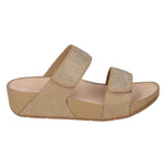 Valleverde Ciabatta Donna Tortora con Zeppa
