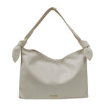 M Brc Borsa a Spalla Donna Linea Petali in Pelle Panna con Unico Manico