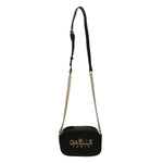 Gaelle Mini Camera Bag Donna Metal Logo Nera