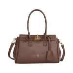 Gaelle Mini Borsa a Mano Donna Moka con Tracolla