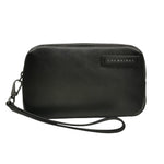 The Bridge Pochette Uomo Linea Ludovico in Pelle Nera con Polsino