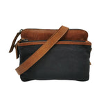 Gianni Conti Borsa a Tracolla Donna in Tessuto e Pelle Jeans