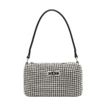 Cult Mini Borsa a Mano Donna Glam con Strass Argento