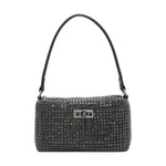 Cult Mini Borsa a Mano Donna Glam con Strass Nera