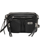 Cult Borsa a Tracolla Vega Donna in Ecopelle Nera