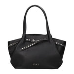 Cult Borsa a Spalla Donna Nera con Borchie