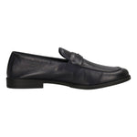 Guardiani Mocassino Uomo in Pelle Blu Scuro