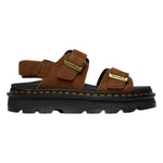 Dr. Martens ZebZag Sandal Sandalo Donna Marrone Seppia con Cinturini