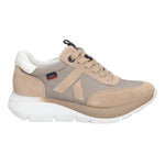 Callaghan Sneakers Uomo in Camoscio e Tessuto Pietra