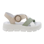 Igi&Co Sandalo Donna Avorio Sabbia con Platform