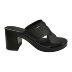 Igi&Co Scalzato Donna Nero con Tacco Largo Alto 75mm