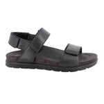 Igi&Co Sandalo Uomo in Pelle Nera con Strappo