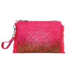 Ynot? Pochette Mare Donna in Tessuto Fucsia con Polsino