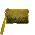 Ynot? Pochette Mare Donna in Tessuto Lime con Polsino