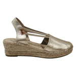 Vidorreta Espadrillas Donna Platino con Zeppa