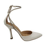 Scarpeborseonline Chanelle Donna Bianca con Tacco a Stiletto Alto 95mm