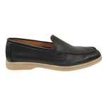 Herman Scott Mocassino Uomo in Pelle Blu