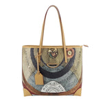 Gattinoni Roma Shopping Bag Donna Planetaria Cuoio