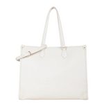 Mario Valentino Borsa a Spalla Grande Donna Rised Re Ecru