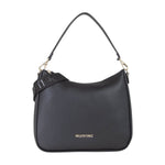 Mario Valentino Borsa a Spalla Donna in Ecopelle Nera con Tracolla